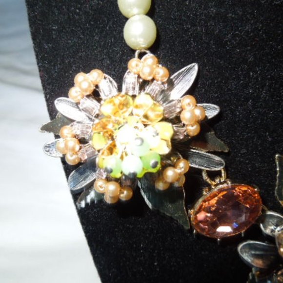 NWT Miriam Haskell Statement Necklace - Picture 10 of 12